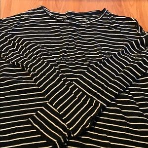 Stripped Long Sleeve Tee